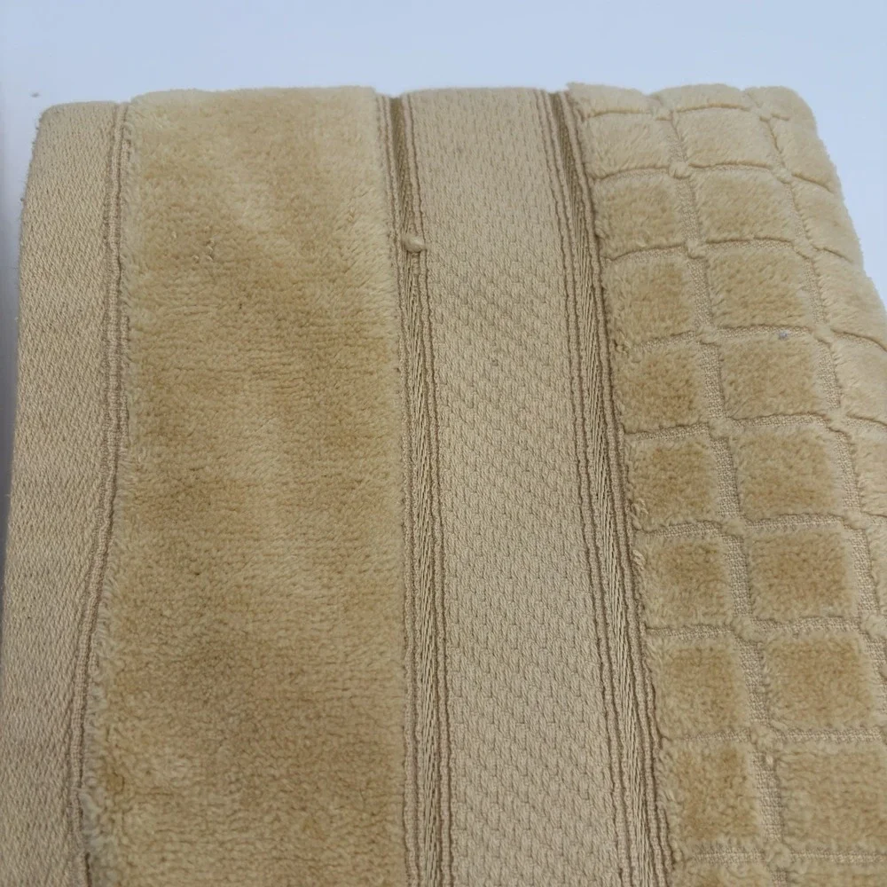 Earl & Wilson Butter Yellow Hand Towels Set Of 4 Luxurious Soft Vintage
